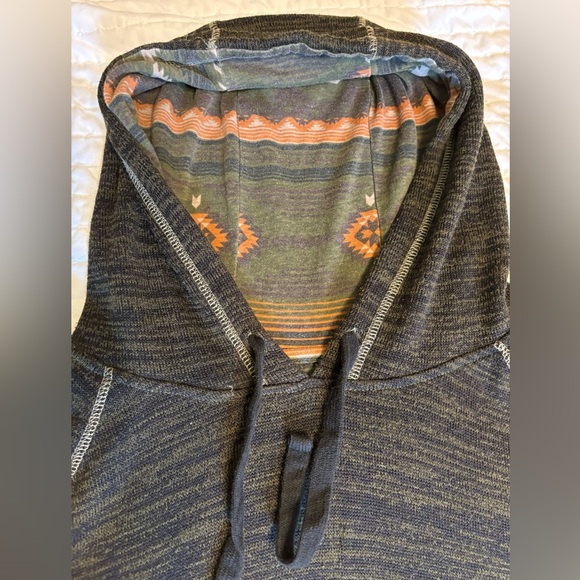 Western Panhandle Green Medium Hoodie Southwest jacket pockets olive army green - Picture 4 of 15